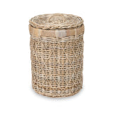 Rattan Round Linen Basket from Roseland Furniture