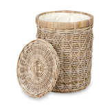 Rattan Round Linen Basket from Roseland Furniture