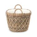Rattan Oval Handled Laundry Basket from Roseland Furniture