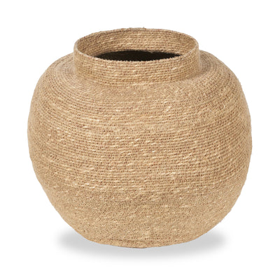 Seagrass Natural Urn Shaped Basket