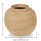 Seagrass Natural Urn Shaped Basket from Roseland Furniture
