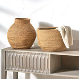 Seagrass Natural Urn Shaped Basket from Roseland Furniture