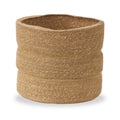 Seagrass Natural Ribbed Basket from Roseland Furniture