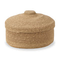 Seagrass Natural Lidded Round Basket from Roseland Furniture