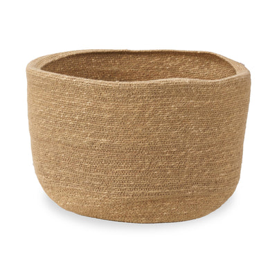 Seagrass Natural Round Basket