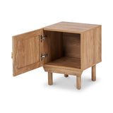 Henrik Natural Rattan 1 Door Cupboard Unit from Roseland Furniture