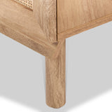 Henrik Natural Rattan 1 Door Cupboard Unit from Roseland Furniture