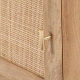 Henrik Natural Rattan 1 Door Cupboard Unit from Roseland Furniture