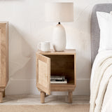 Henrik Natural Rattan 1 Door Cupboard Unit from Roseland Furniture