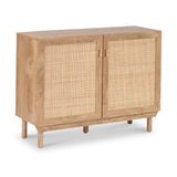 Henrik Natural Rattan 2 Door Cabinet from Roseland Furniture