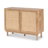 Henrik Natural Rattan 2 Door Cabinet from Roseland Furniture