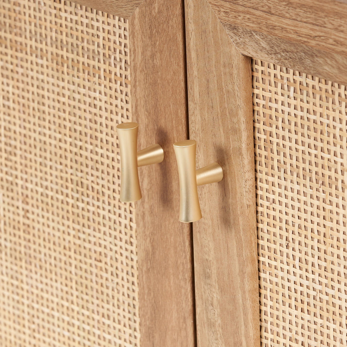 Henrik Natural Rattan 2 Door Cabinet from Roseland Furniture