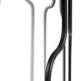 Caprisse Mirrored and Graphite Console Table from Roseland Furniture