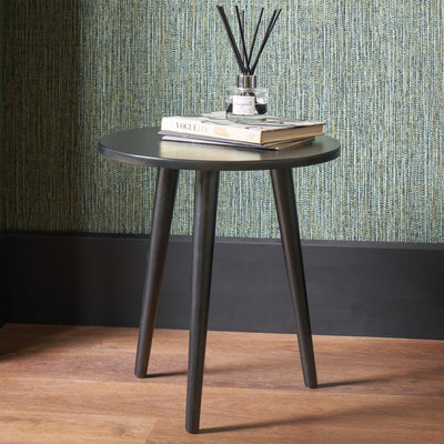 Chelmsford Satin Black Pine Side Table