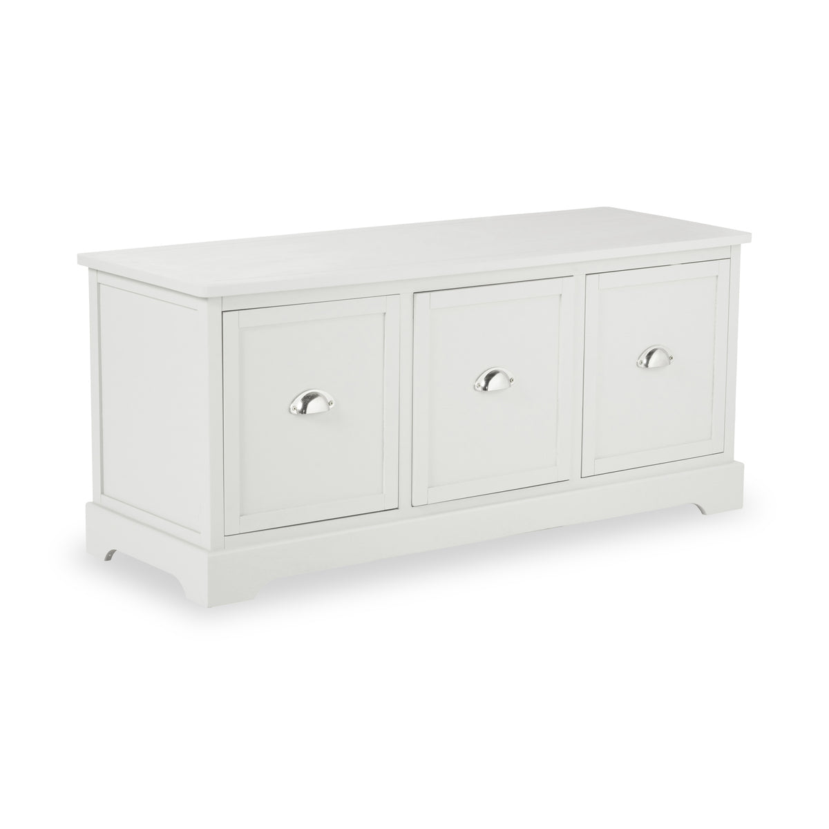 Croft Linen Pine Wood 3 Drawer Unit from Roseland Furniture
