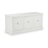 Croft Linen Pine Wood 3 Drawer Unit from Roseland Furniture