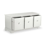 Croft Linen Pine Wood 3 Drawer Unit from Roseland Furniture