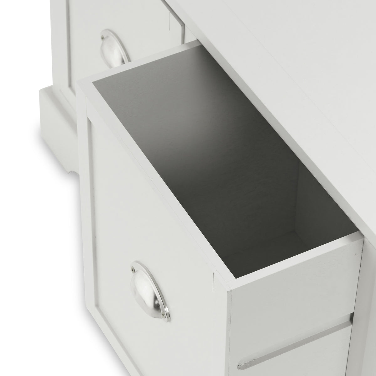 Croft Linen Pine Wood 3 Drawer Unit from Roseland Furniture