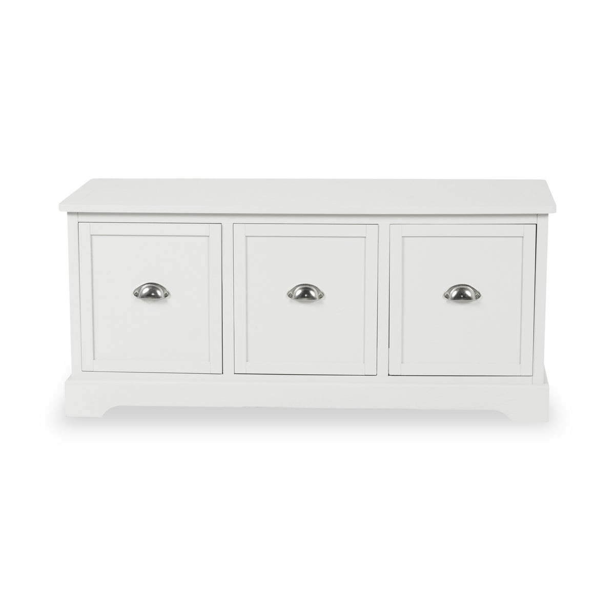 Croft Linen Pine Wood 3 Drawer Unit from Roseland Furniture