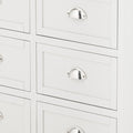 Croft Linen Pine Wood 6 Drawer Unit from Roseland Furniture