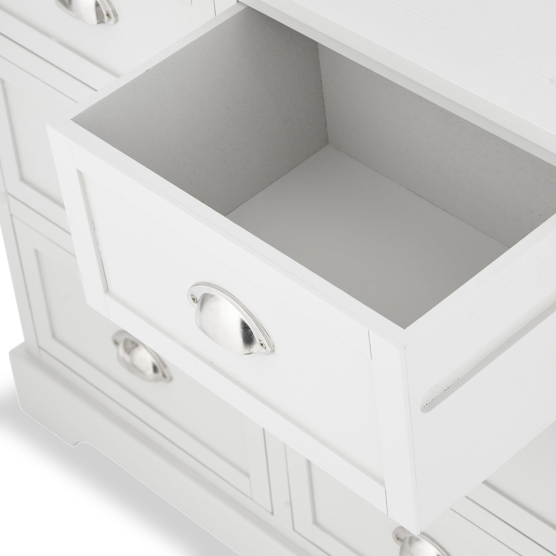 Croft Linen Pine Wood 6 Drawer Unit from Roseland Furniture