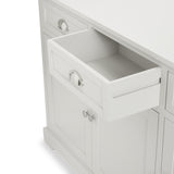 Croft Linen Pine Wood 3 Door 3 Drawer Unit from Roseland Furniture