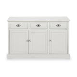 Croft Linen Pine Wood 3 Door 3 Drawer Unit from Roseland Furniture