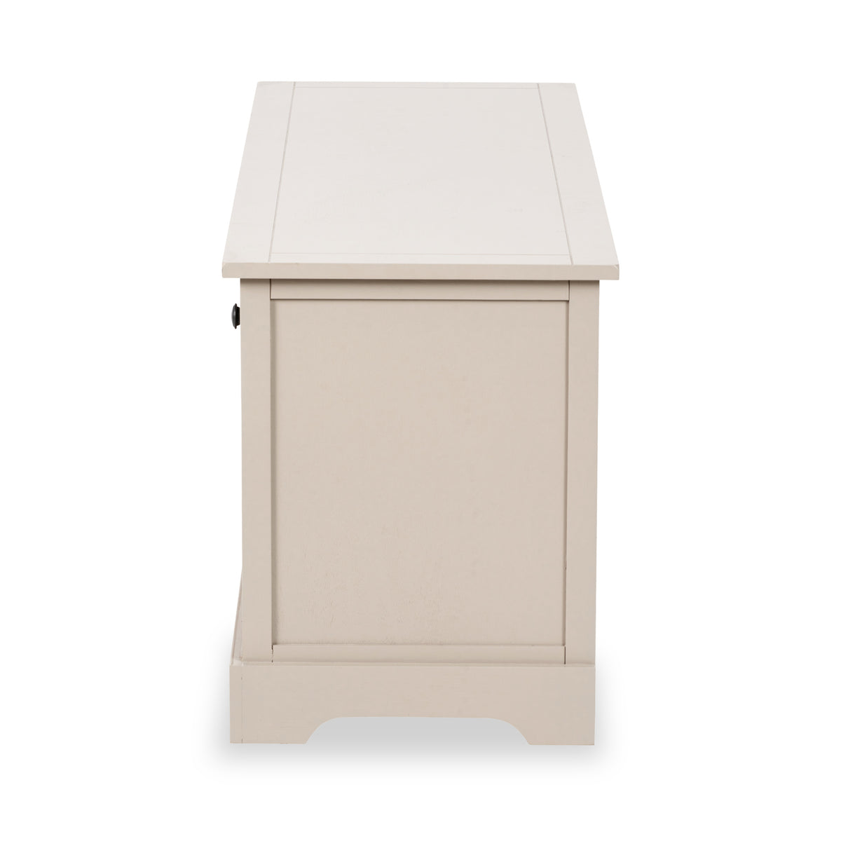 Devonshire Putty Pine Wood 3 Drawer 3 Basket Unit from Roseland Furniture