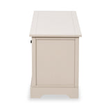 Devonshire Putty Pine Wood 3 Drawer 3 Basket Unit from Roseland Furniture