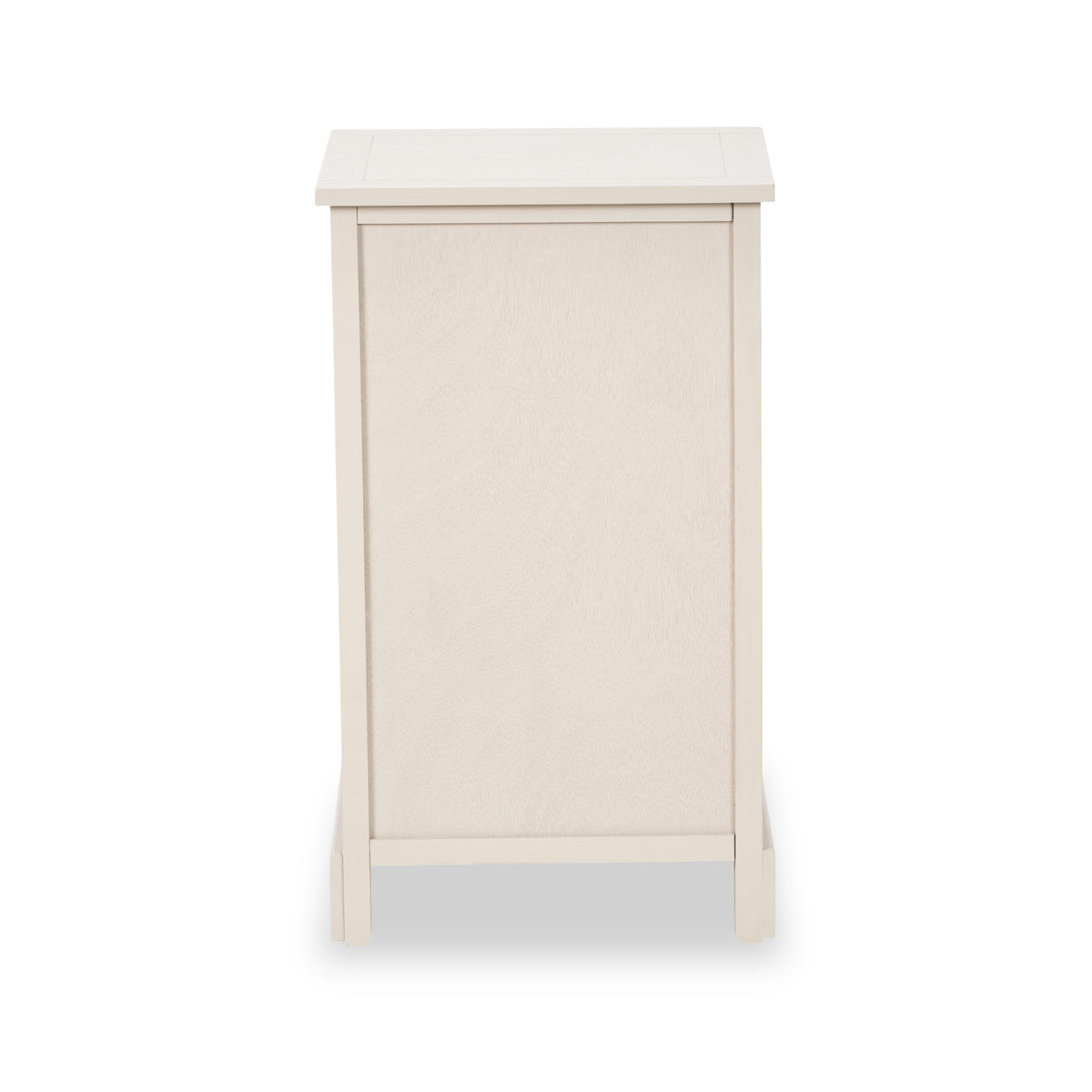 Devonshire Putty Pine Wood 3 Drawer Bedside from Roseland Furniture