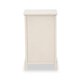 Devonshire Putty Pine Wood 3 Drawer Bedside from Roseland Furniture
