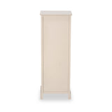 Devonshire Putty Wood 1 Drawer 4 Basket Tall Unit from Roseland Furniture