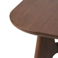 Elias Dark Ash Wood Dining Table and 6 Chairs from Roseland Furniture