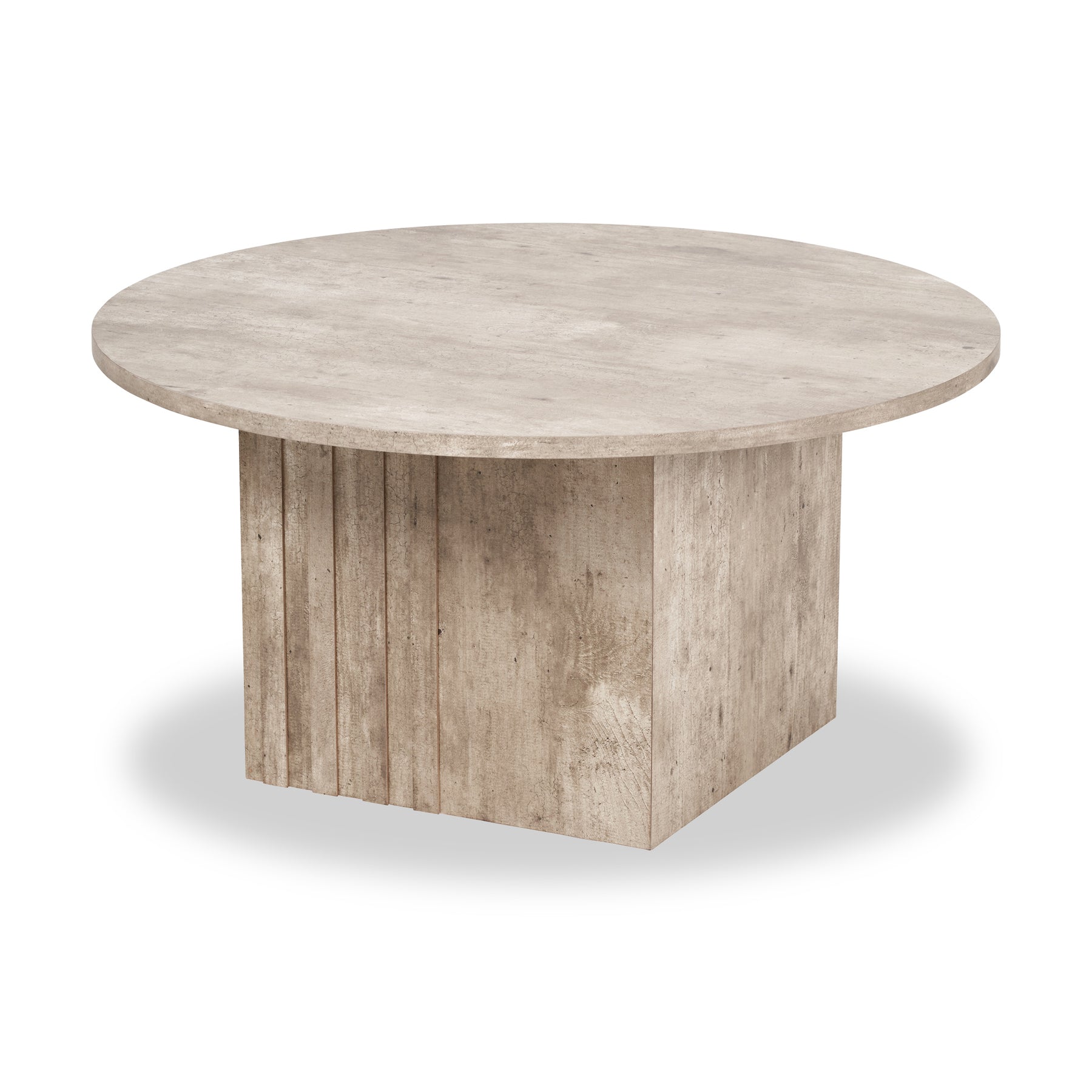 Elkton Concrete Effect Wood Coffee Table from Roseland Furniture