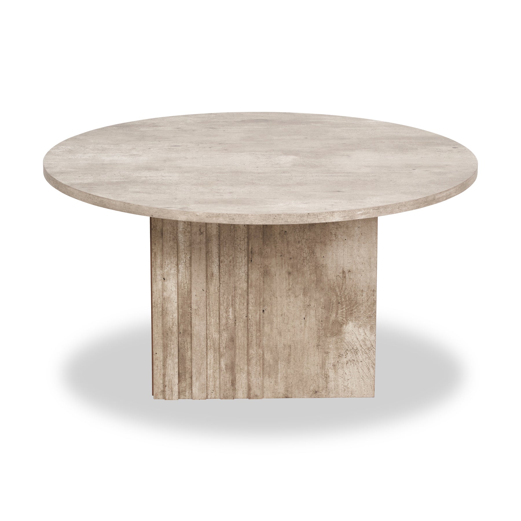 Elkton Concrete Effect Wood Coffee Table from Roseland Furniture