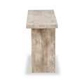 Elkton Concrete Effect Wood Console Table from Roseland Furniture