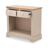 Fairford White Wood 2 Drawer Console Table from Roseland Furniture