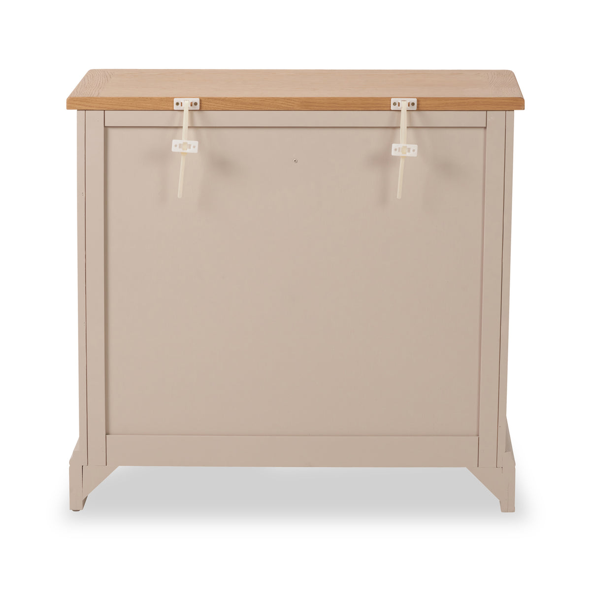 Fairford White Wood 2 Drawer Console Table from Roseland Furniture