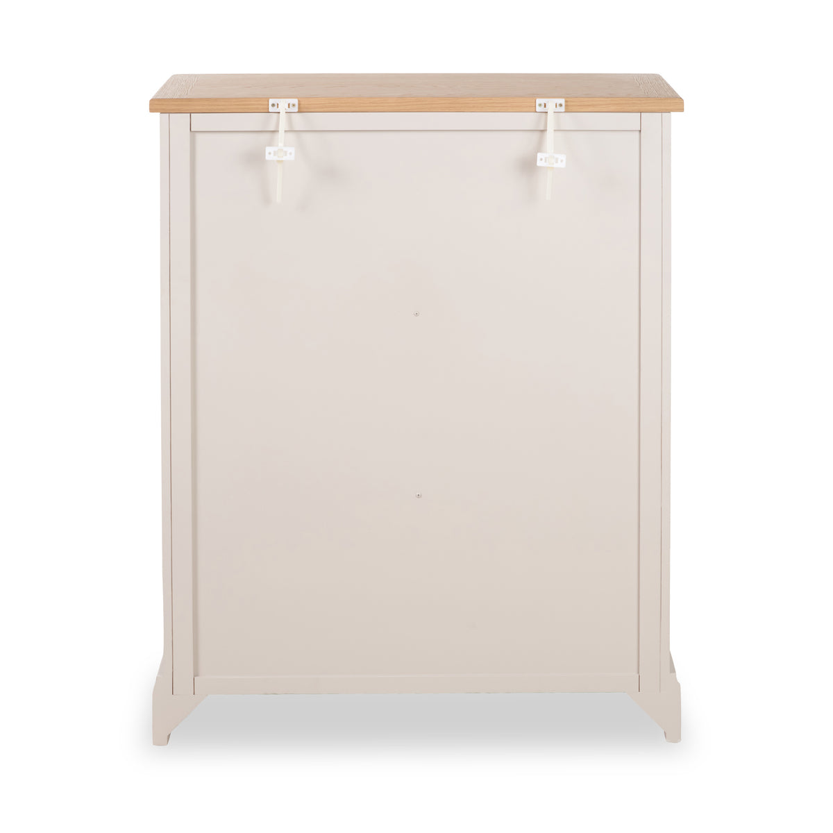 Fairford White Wood 5 Drawer from Roseland Furniture