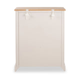 Fairford White Wood 5 Drawer from Roseland Furniture