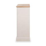 Fairford White Wood 5 Drawer from Roseland Furniture