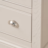 Fairford White Wood 7 Drawer from Roseland Furniture