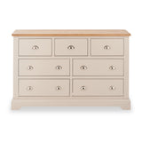 Fairford White Wood 7 Drawer from Roseland Furniture