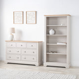 Fairford White Wood 7 Drawer from Roseland Furniture