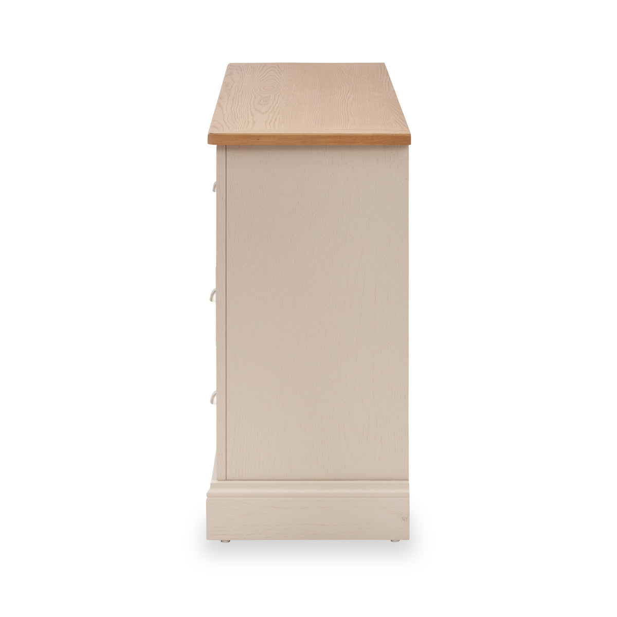 Fairford White Wood 7 Drawer from Roseland Furniture