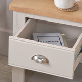 Fairford White Wood 1 Drawer from Roseland Furniture