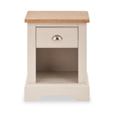 Fairford White Wood 1 Drawer from Roseland Furniture