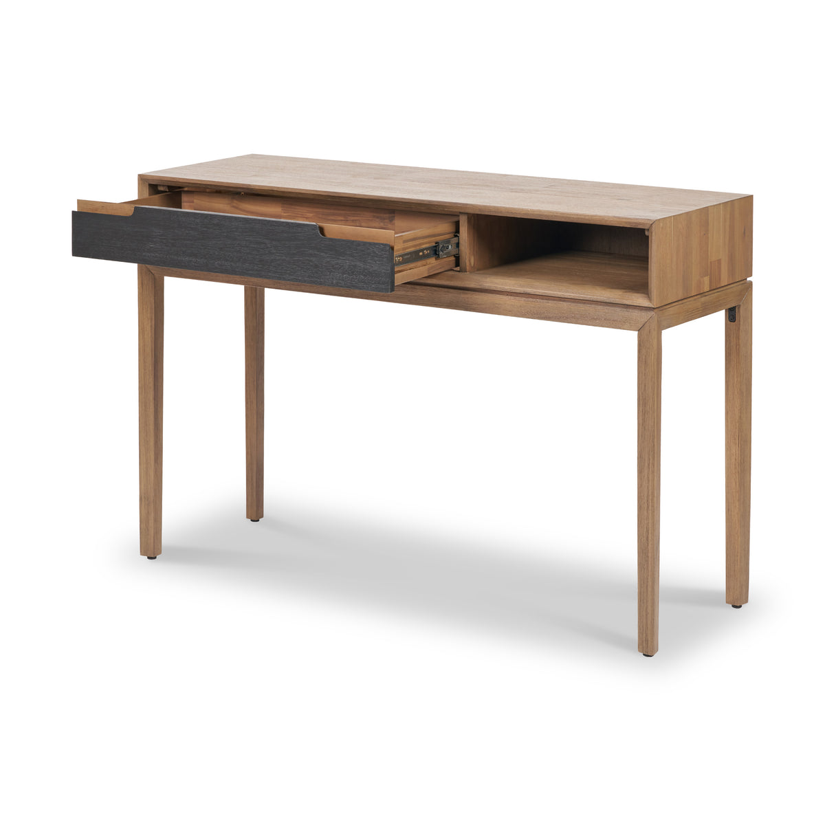 Gio Acacia Wood 1 Drawer Console Table from Roseland Furniture