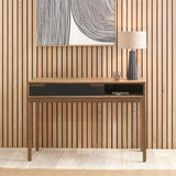 Gio Acacia Wood 1 Drawer Console Table from Roseland Furniture