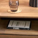 Gio Acacia Wood 1 Drawer Console Table from Roseland Furniture